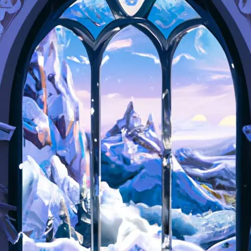 ה"חלון של המלכה" האייקוני, שנאמר כי הוא שימש השראה לחזון של וולט דיסני לטירה של שלגיה